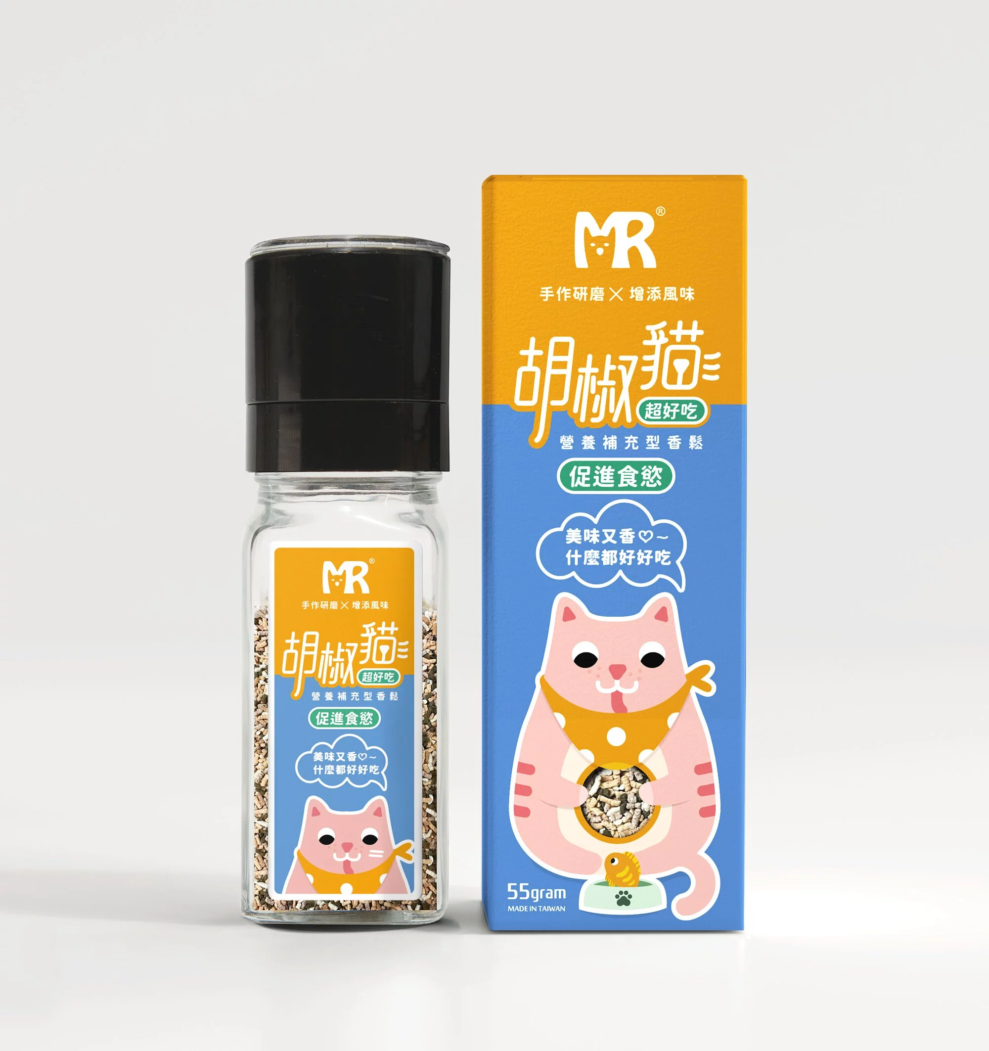 胡椒貓 － 促進食慾 好好吃 【貓專用營養補充型香鬆】