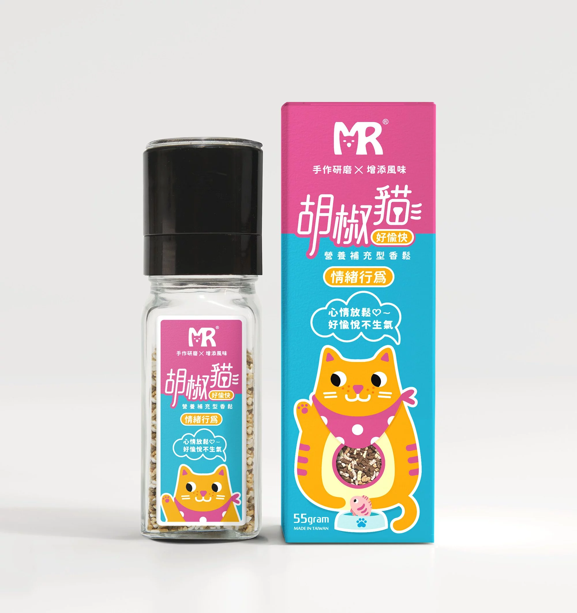 胡椒貓 － 情緒行為 好愉快 【貓專用營養補充型香鬆】
